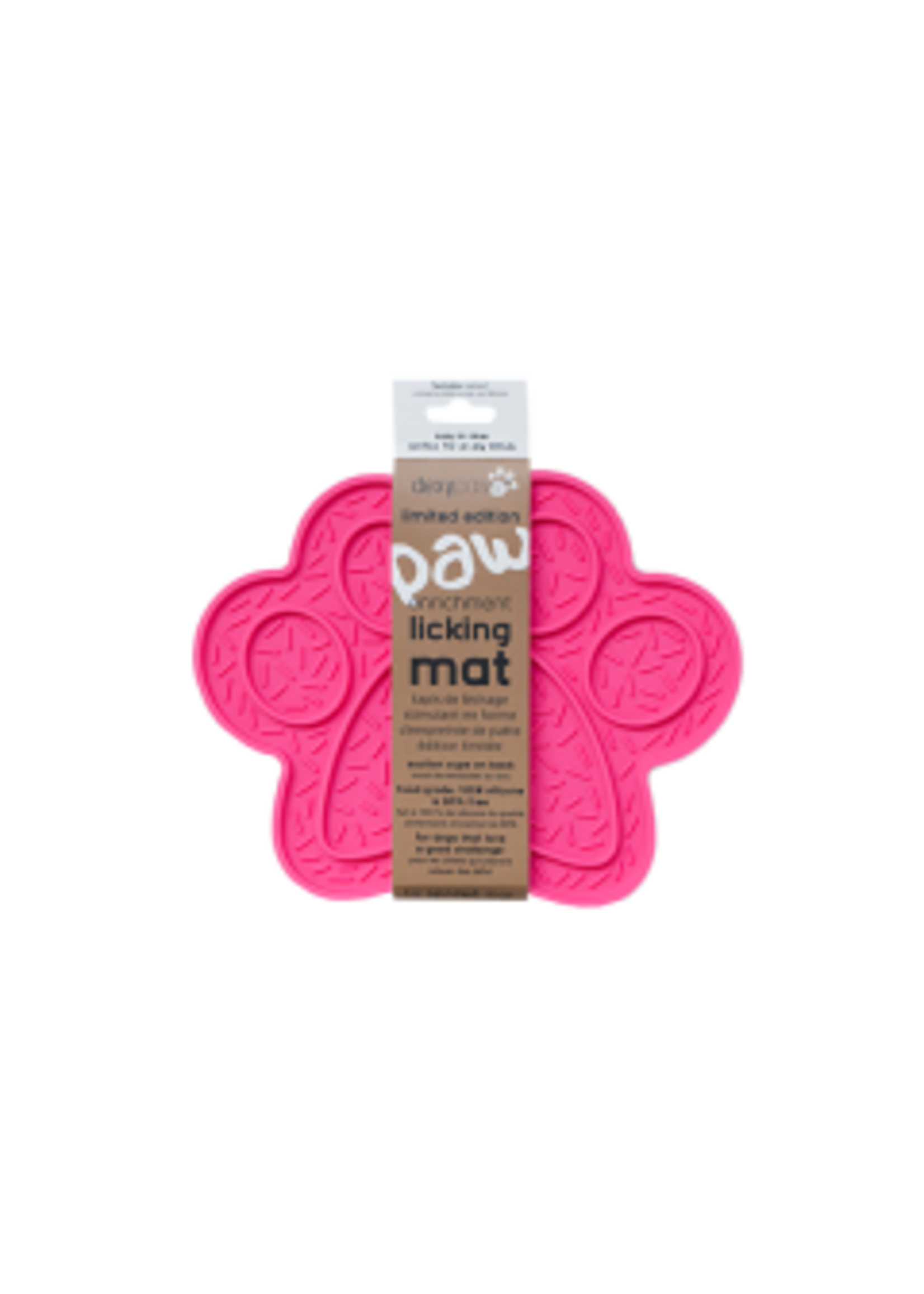 DexyPaws Dexypaws - Dog Lick Mat Pink Paw