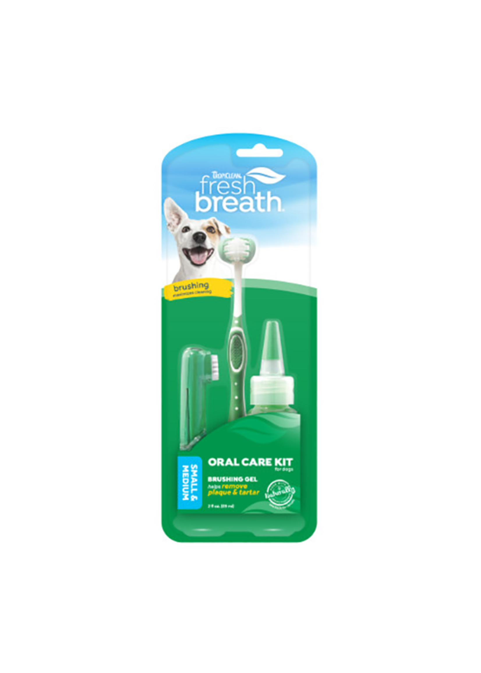 Tropiclean TropiClean - Fresh Breath Oral Care Brushing Kit Small Dog 2oz