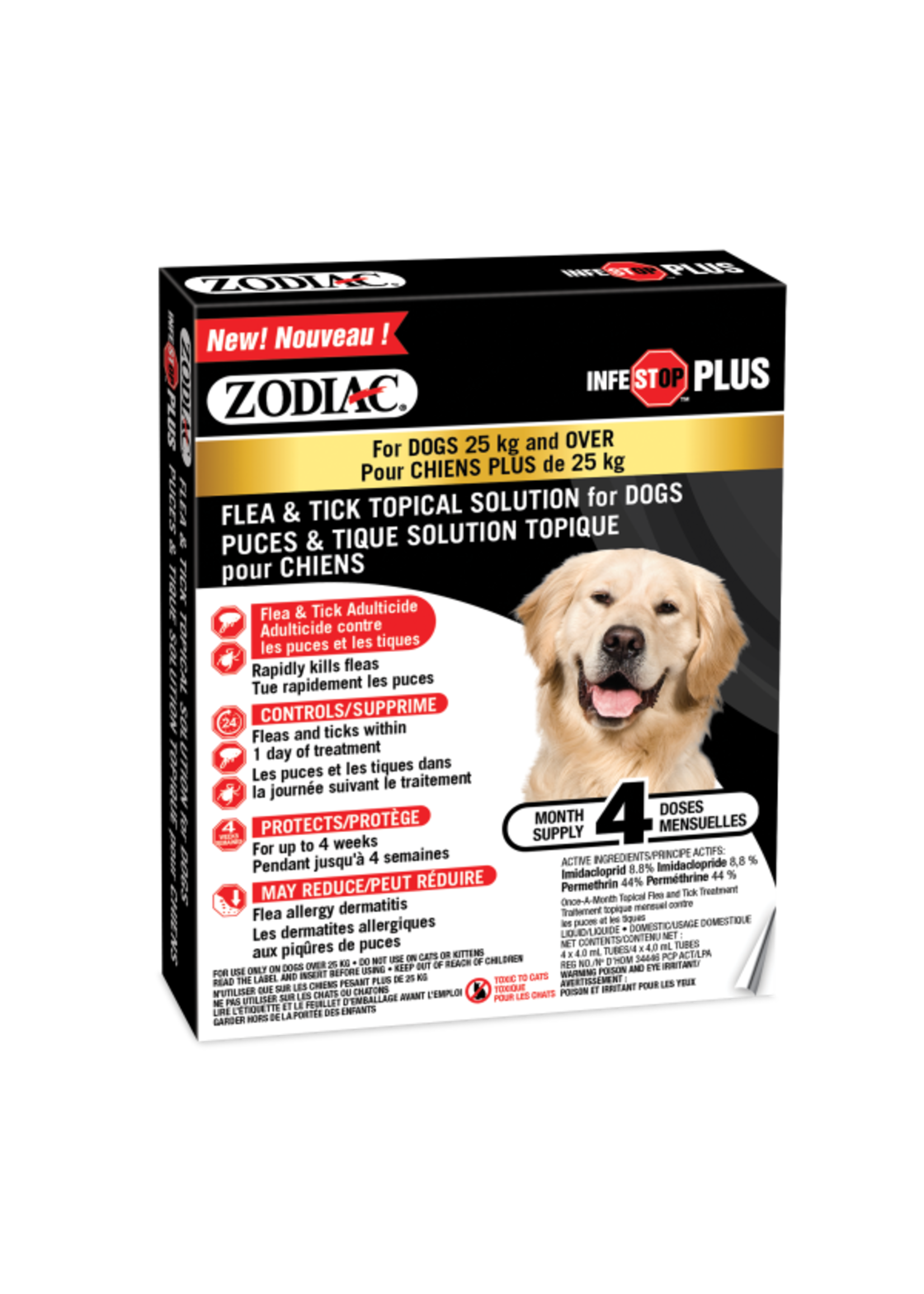 Zodiac Zodiac - Infestop Plus Dogs (Flea & Tick) Over 25kg