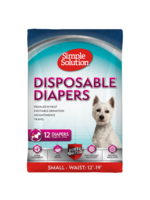 Simple Solutions Simple Solution - Disposable Female Diapers Small (12pk)