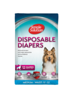 Simple Solutions Simple Solution - Disposable Female Diapers Medium (12pk)