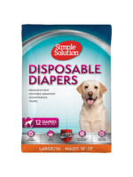 Simple Solutions Simple Solution - Disposable Female Diapers Large/XLarge (12pk)