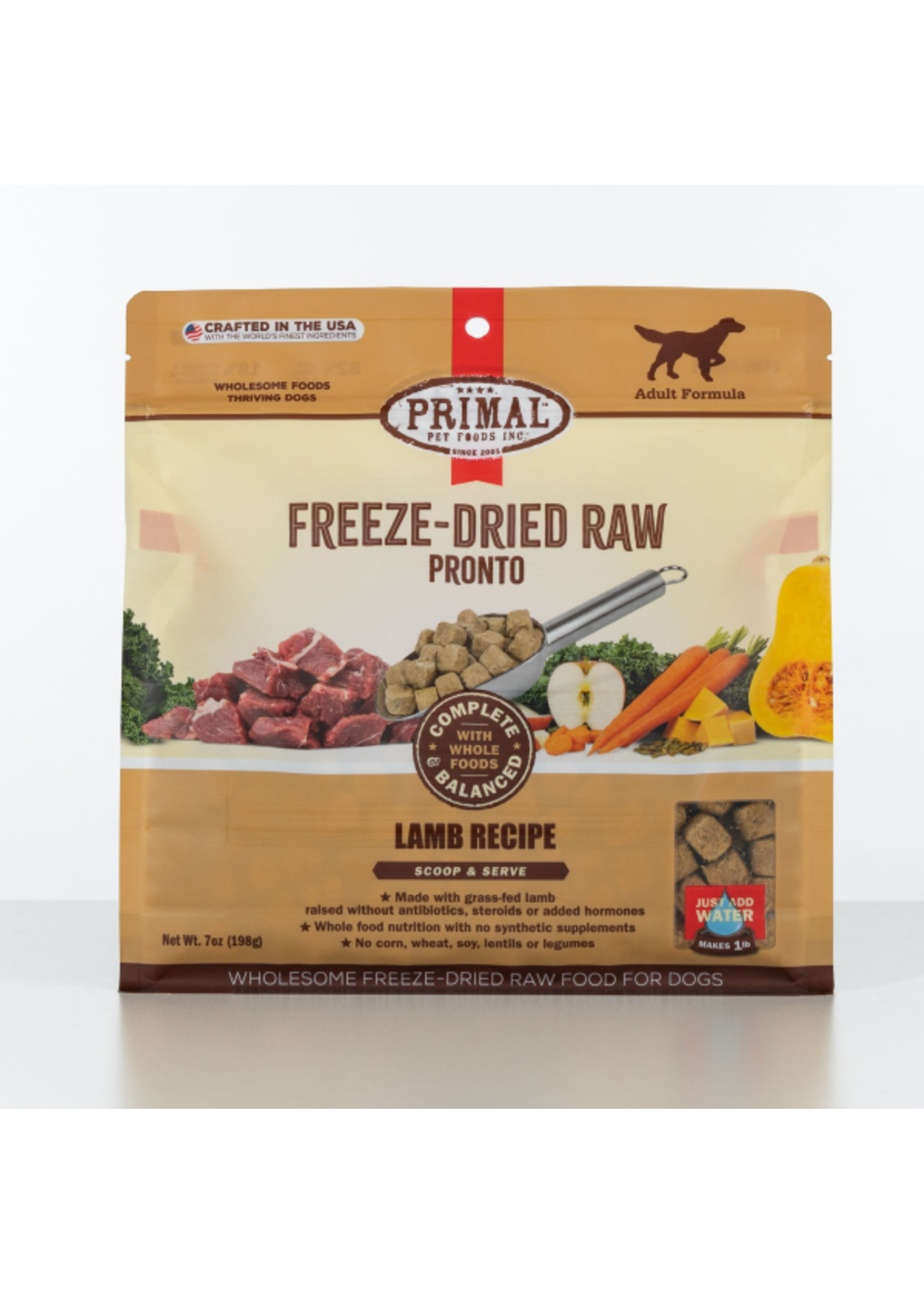 Primal Primal - Dog Freeze Dried Lamb Pronto 7 oz