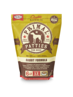 Primal Primal - Dog Raw Rabbit Patties 6 lb
