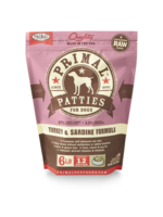 Primal Primal - Dog Raw Turkey Sardine Patties 6 lb