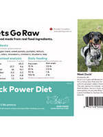 Pets Go Raw Pets Go Raw - Duck Power Diet 4lb