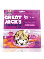 Great Jacks Great Jack's - Treats FD Raw Turkey Dog 198g