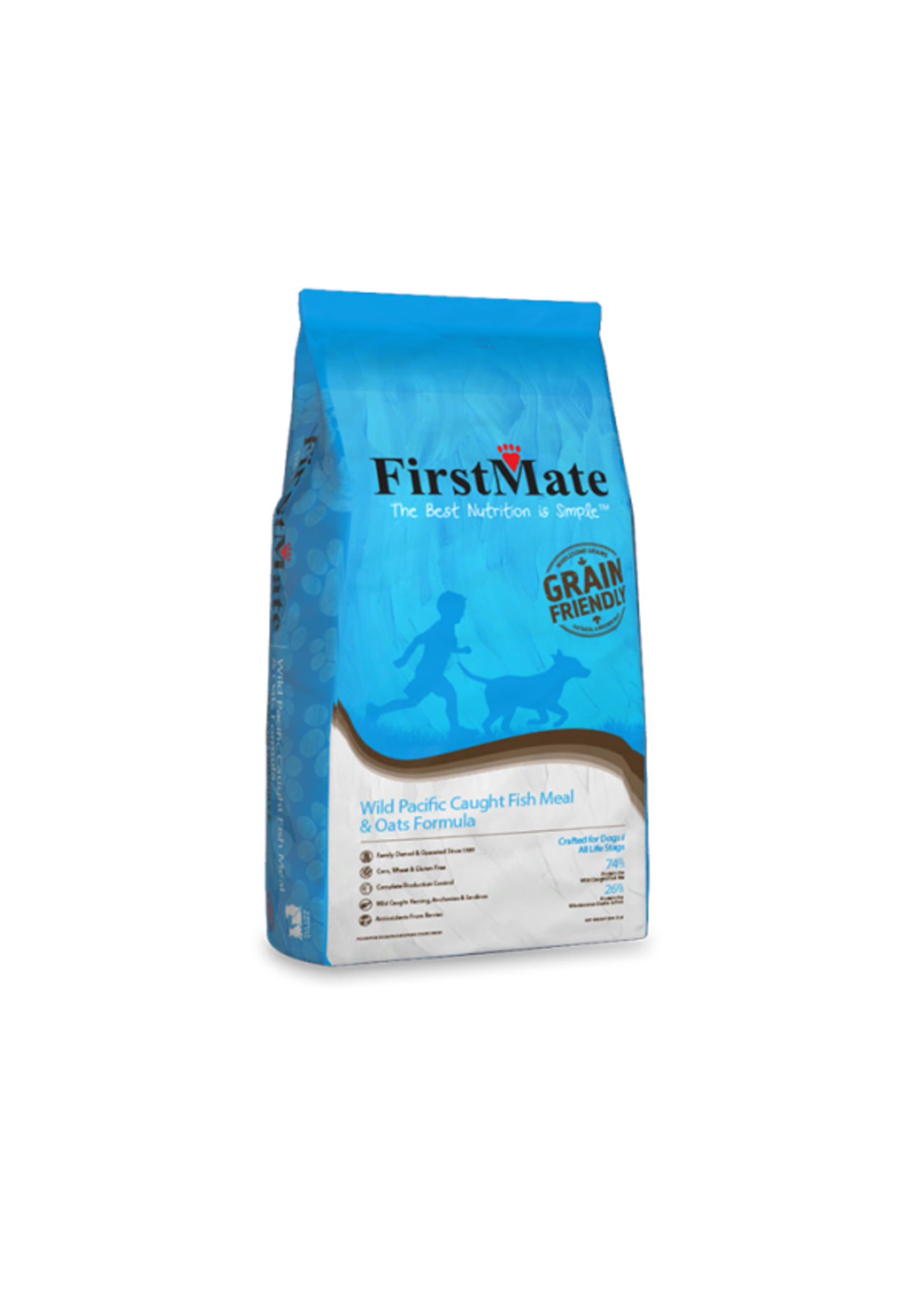 Firstmate FirstMate - Grain friendly Wild Pacific Fish & Oats Dog