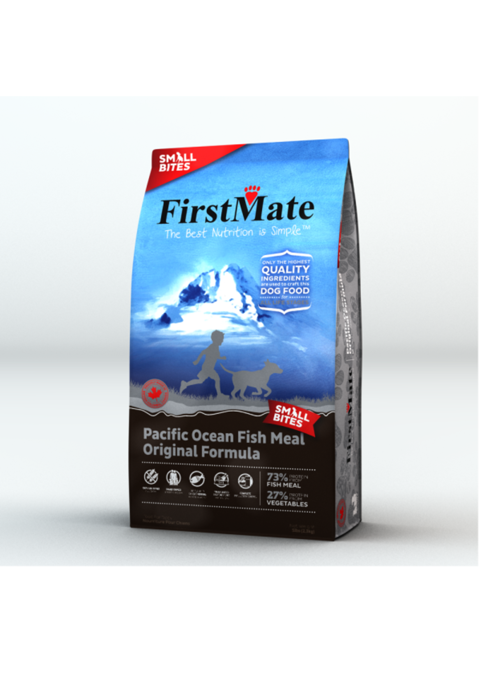 Firstmate FirstMate - LID GF Pacific Ocean Fish Original Small Bites Dog
