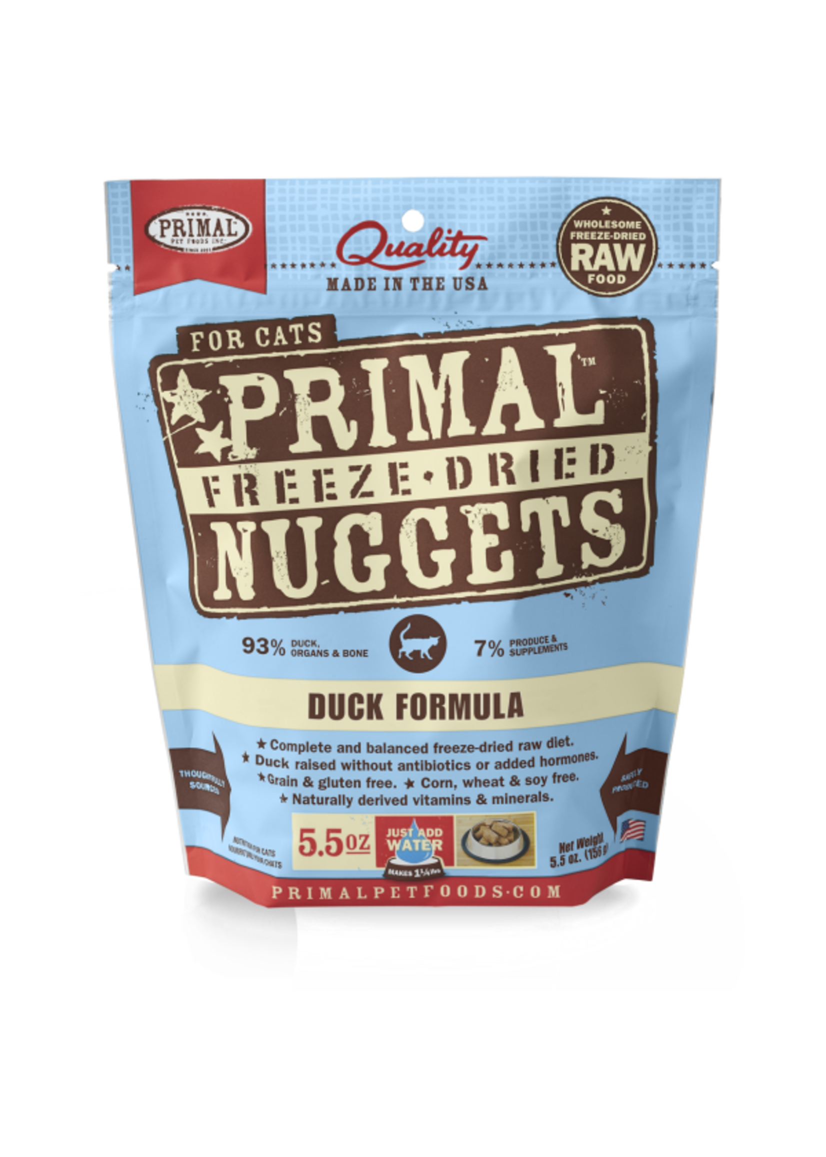 Primal Primal - Cat Freeze Dried Duck 5.5 oz