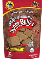 Benny Bullys Benny Bullys - Dog Bison Liver Chops 60g