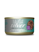 Tiki Cat Tiki Cat - Silver 11+ Tuna & Mackerel in Tuna Broth 2.4 oz