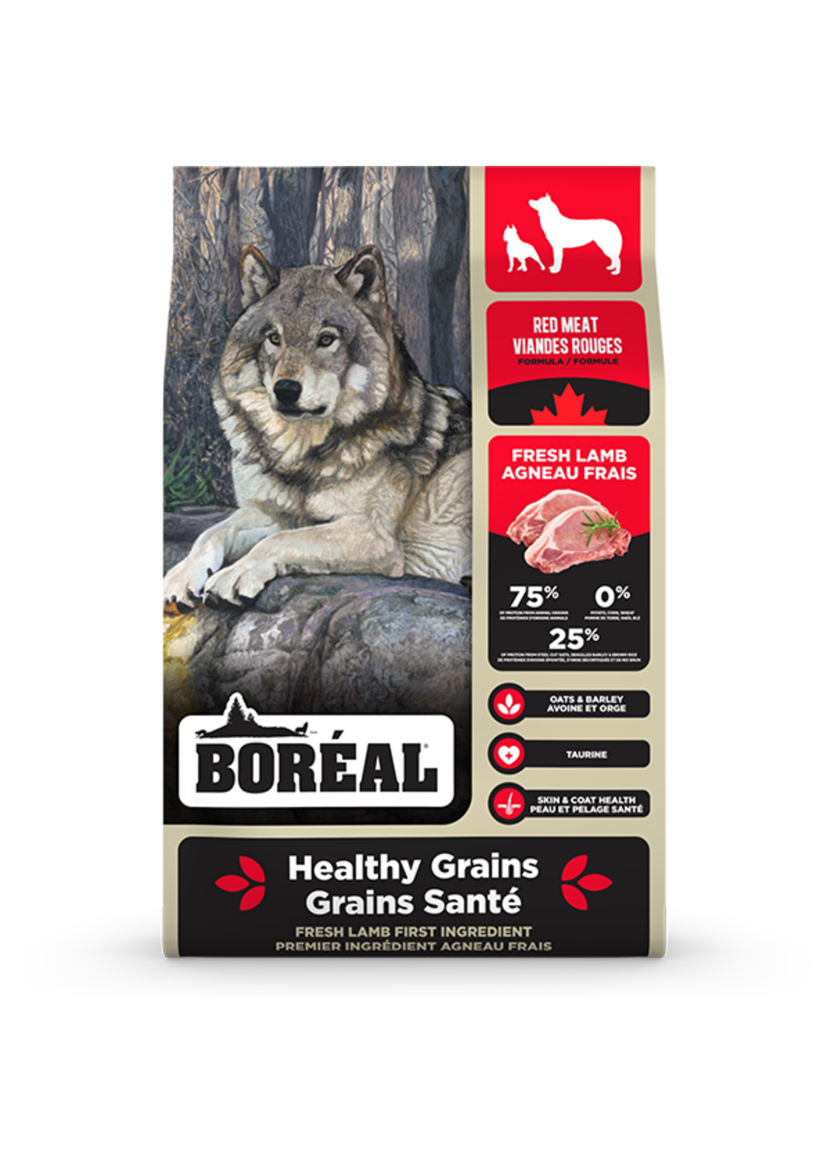 Boreal Boreal - Healthy Grain Red Meat Dog