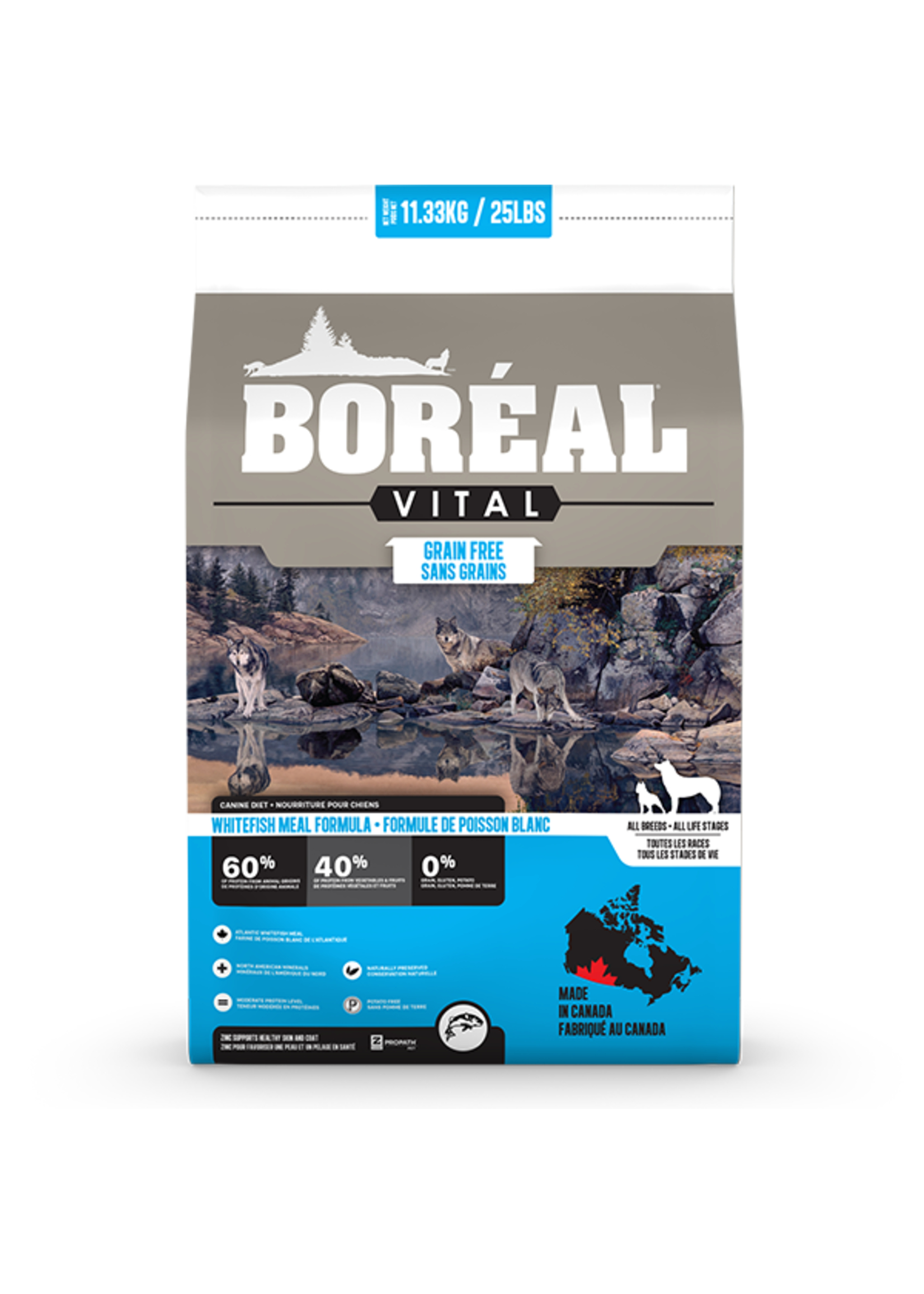 Boreal Boreal Vital - GF White Fish Dog