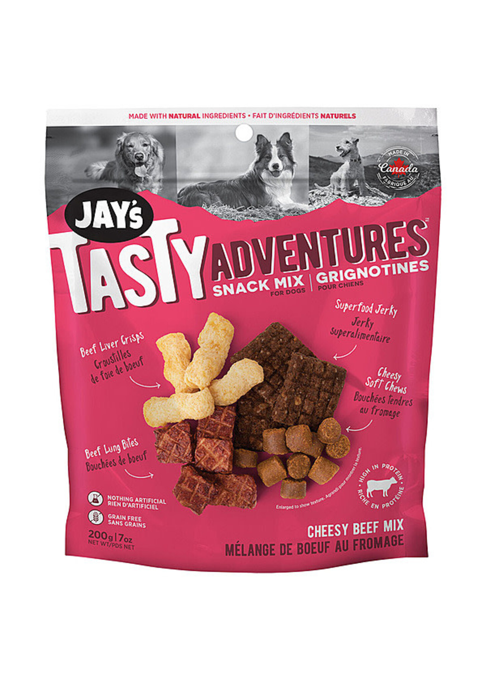Jay's Jay's - Cheesy Beef Snack Mix 200G