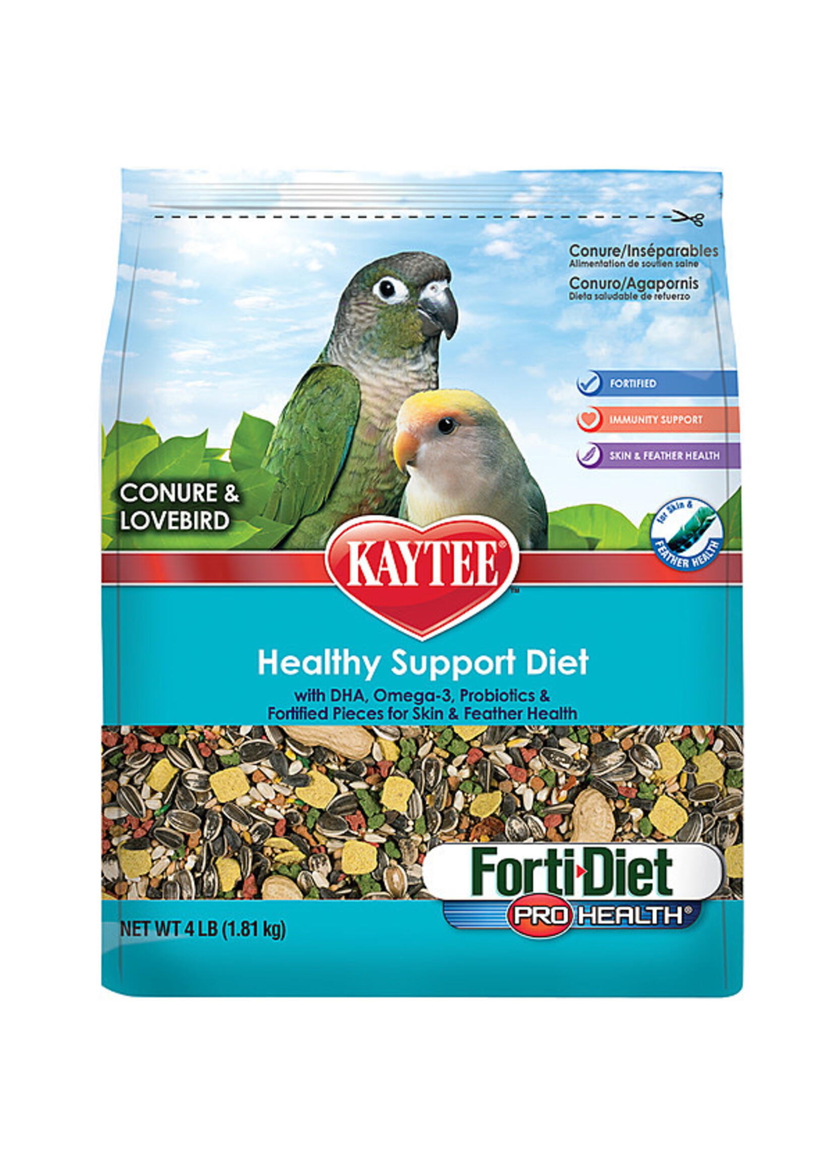 Kaytee Kaytee - Forti-Diet ProHealth Conure&Lovebird Food 4LB