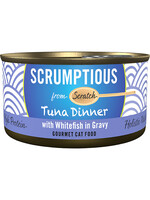 Scrumptious Scrumptious - Tuna & Whitefish in Gravy 2.8oz Cat
