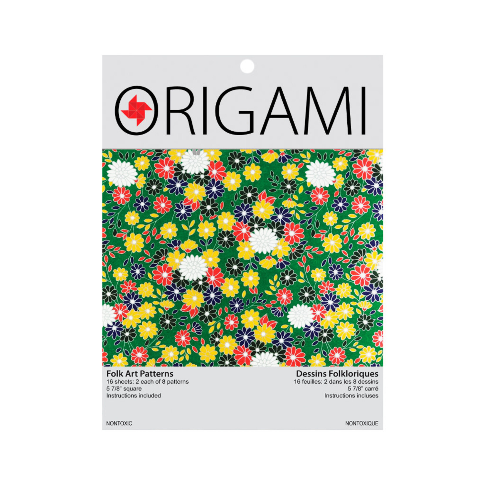 Yasutomo Origami Paper Prints 5-7/8" 16 Pack