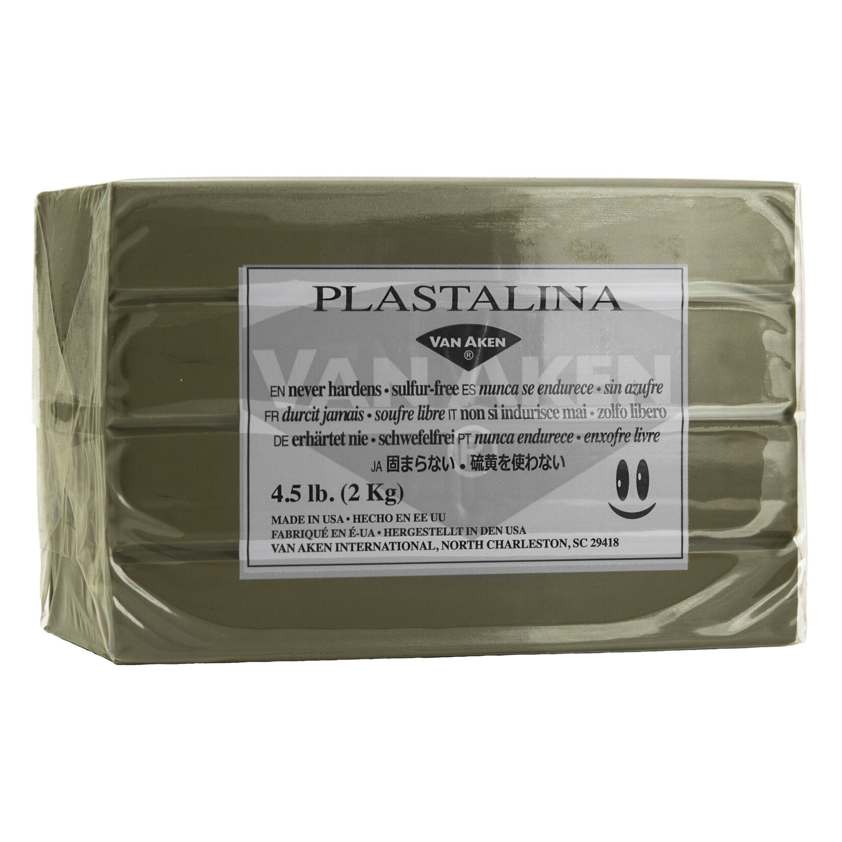 Van Aken Plastalina, Sculptor Gray 4.5lb