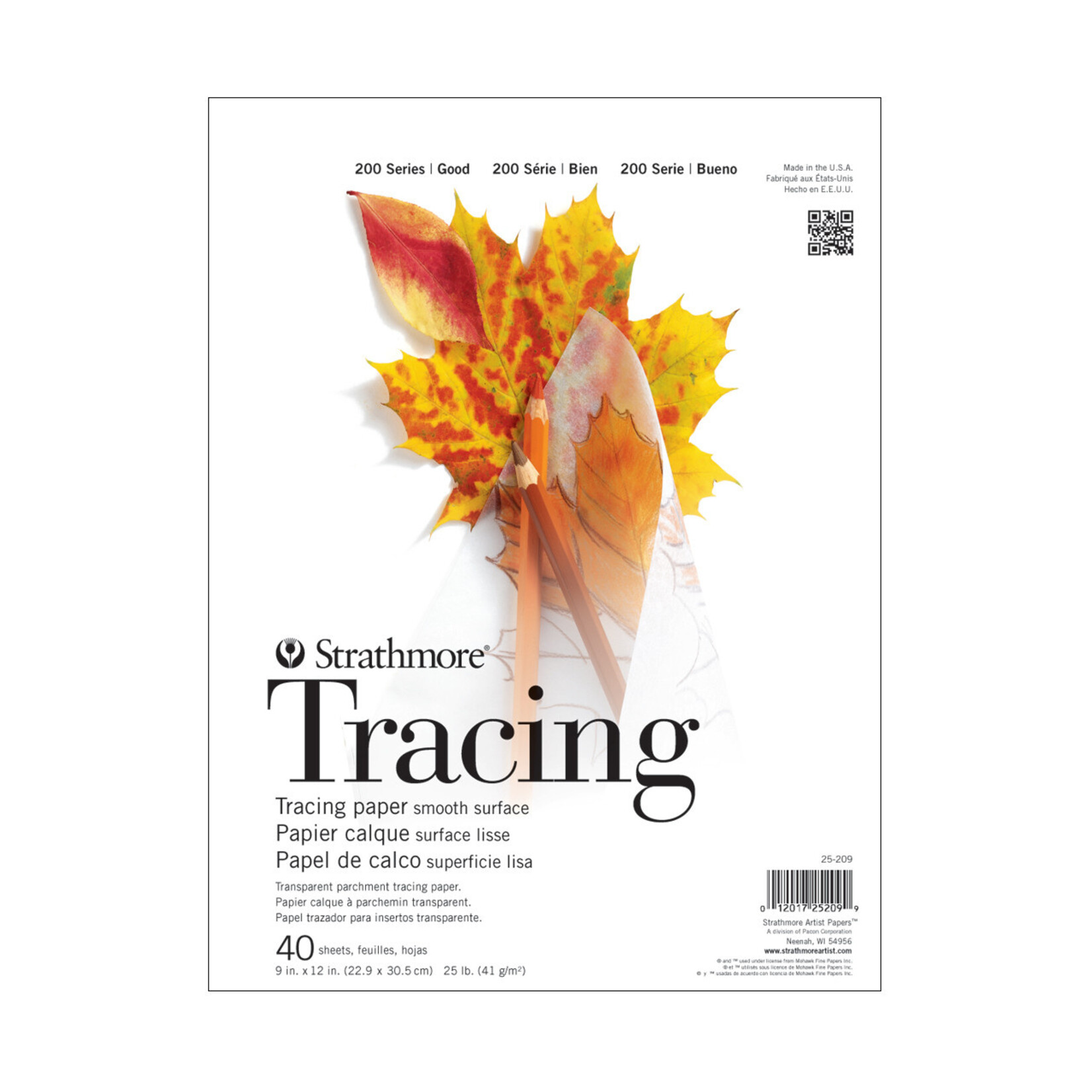 Strathmore Strathmore 200 Tracing Pad, 9"x 12"