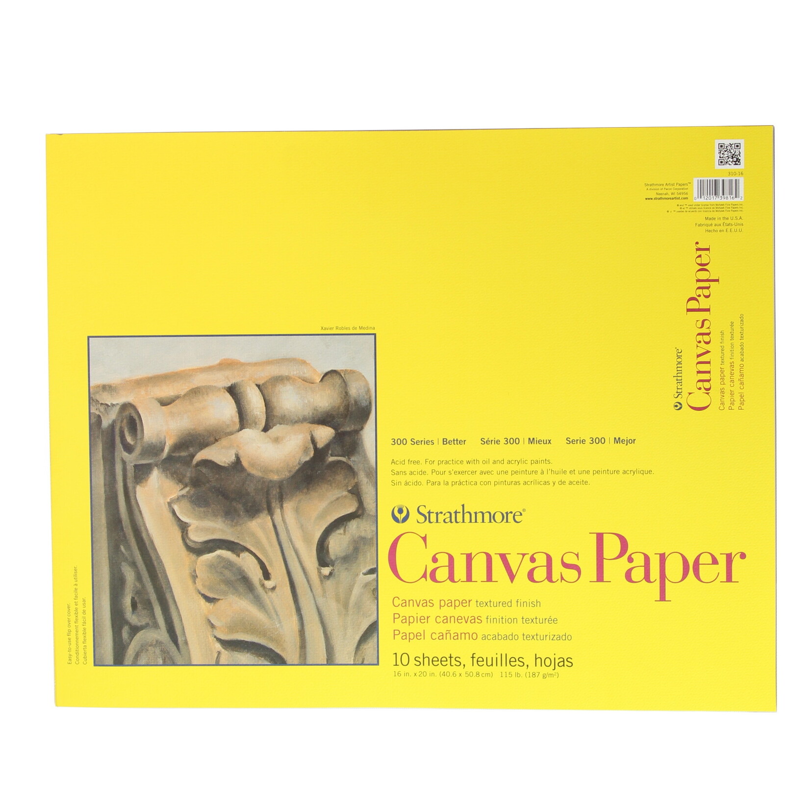 Strathmore Strathmore 300 Canvas Paper Pad