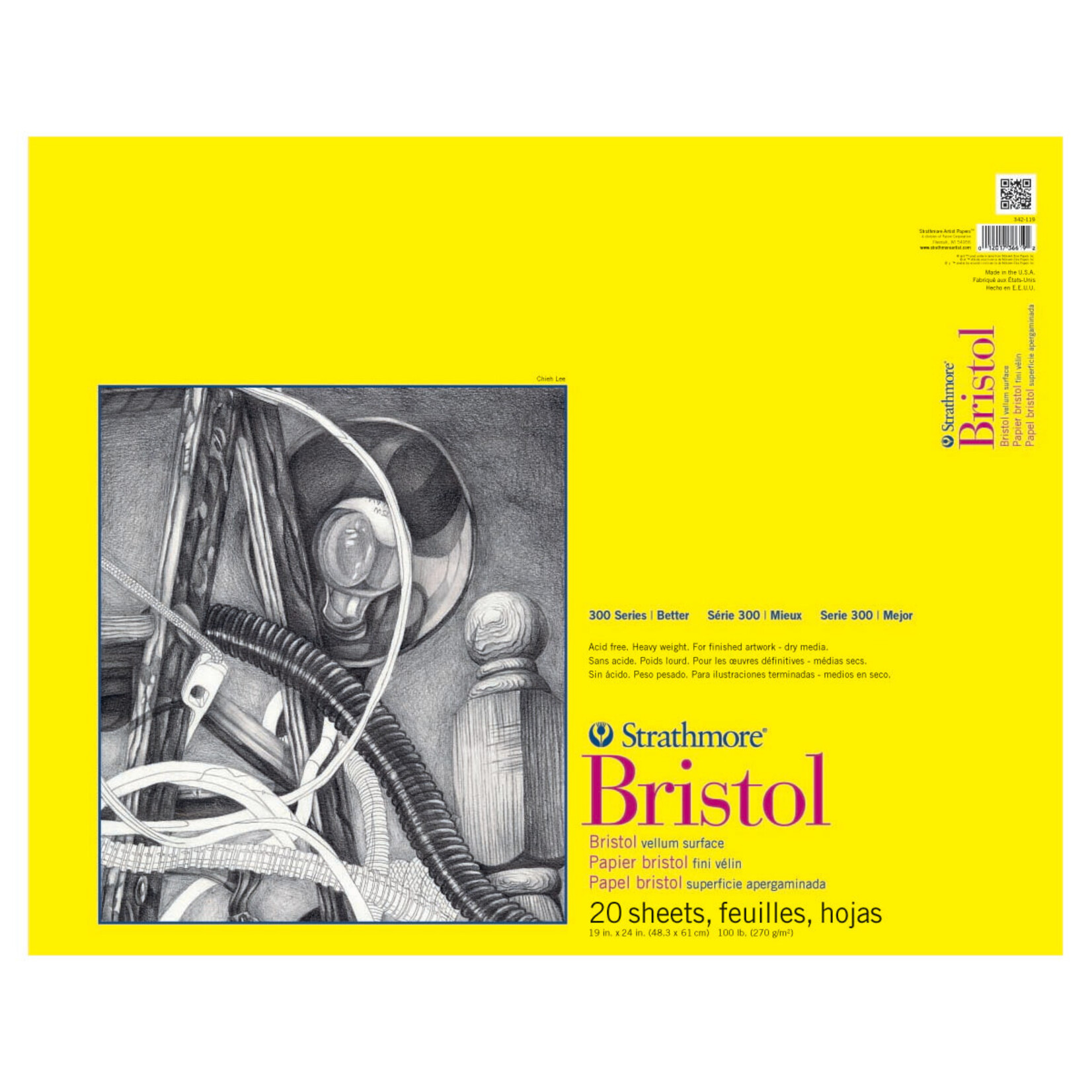 Strathmore Strathmore 300 Bristol Pad, Vellum