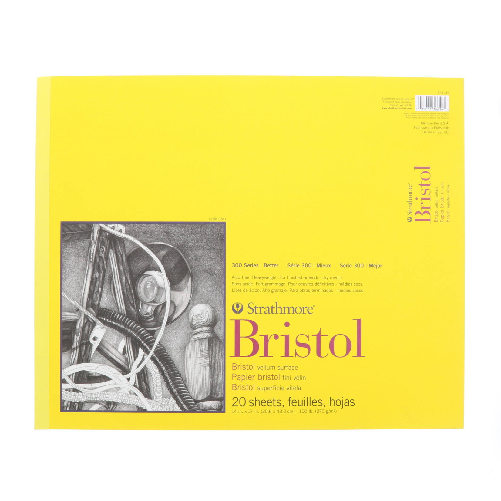 Strathmore Strathmore 300 Bristol Pad, Vellum