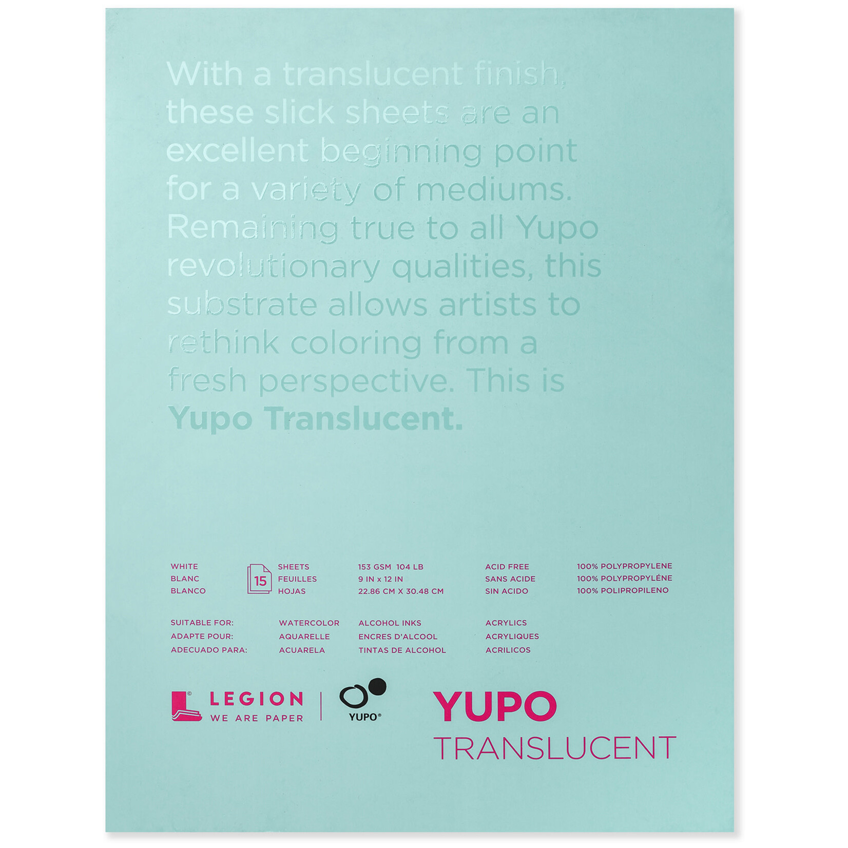 Yupo Yupo Translucent Pad