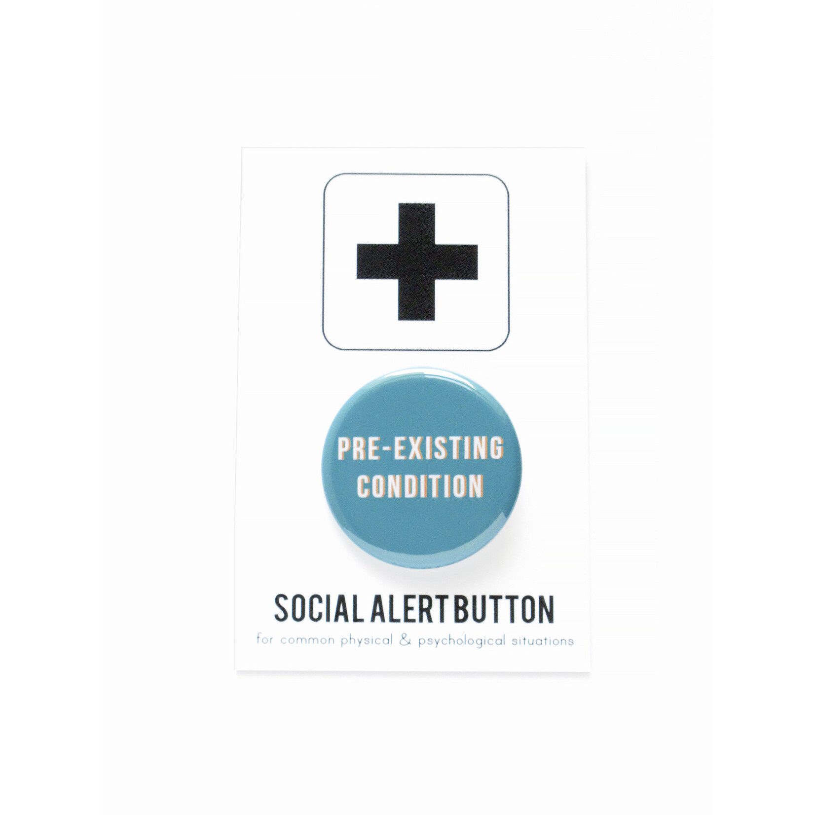 Word for Word Factory Health Pinback Button