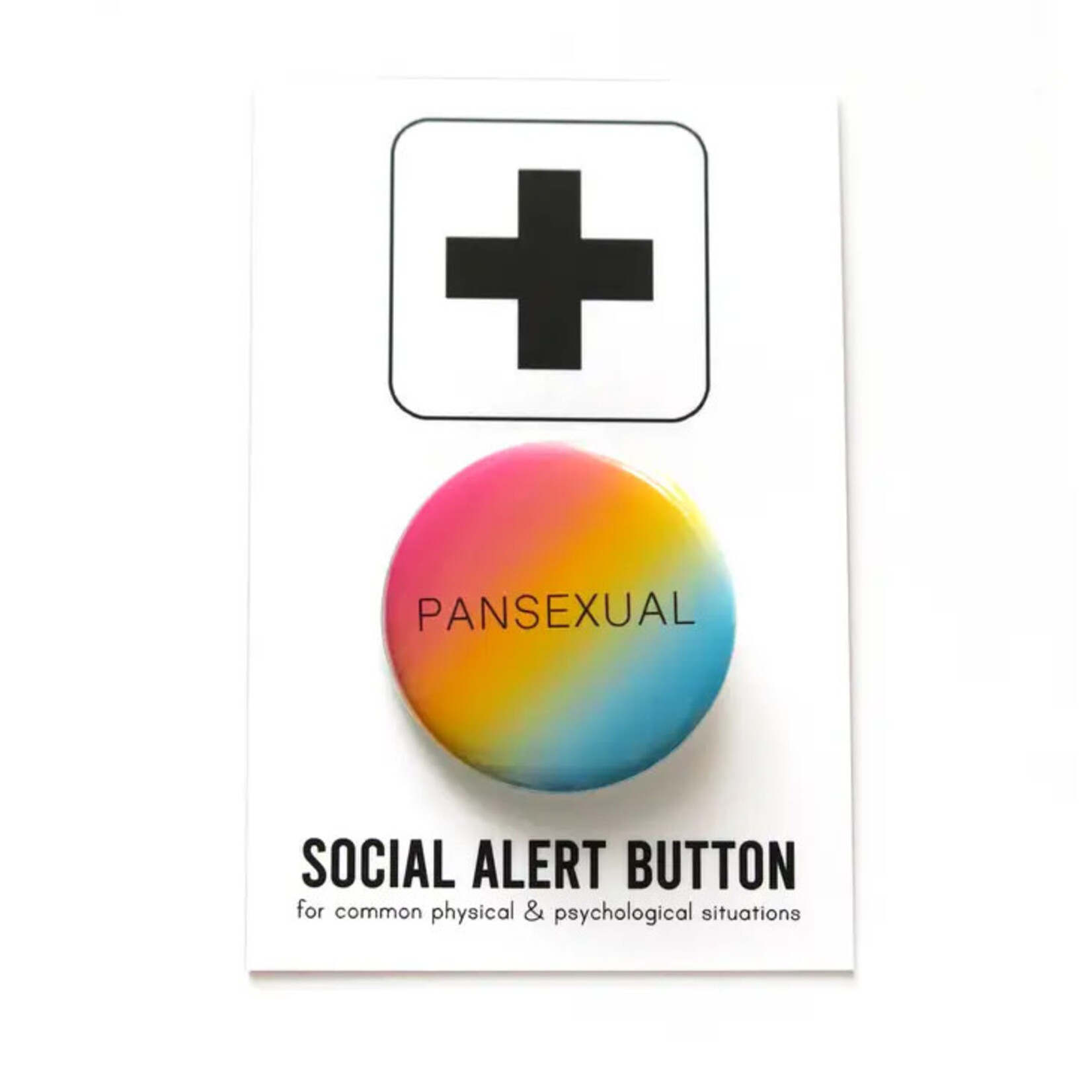 Word for Word Factory LGBTQ+ Pinback Button