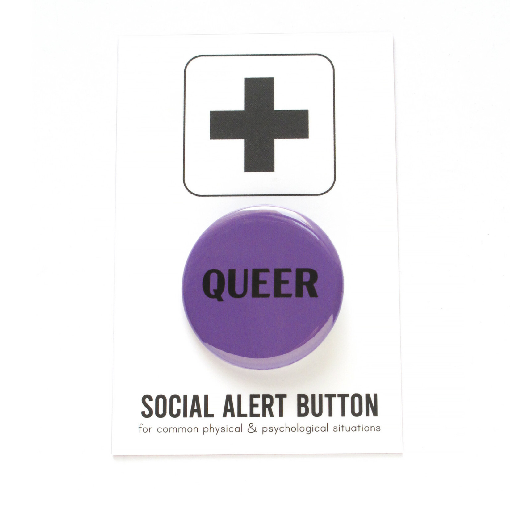 Word for Word Factory LGBTQ+ Pinback Button