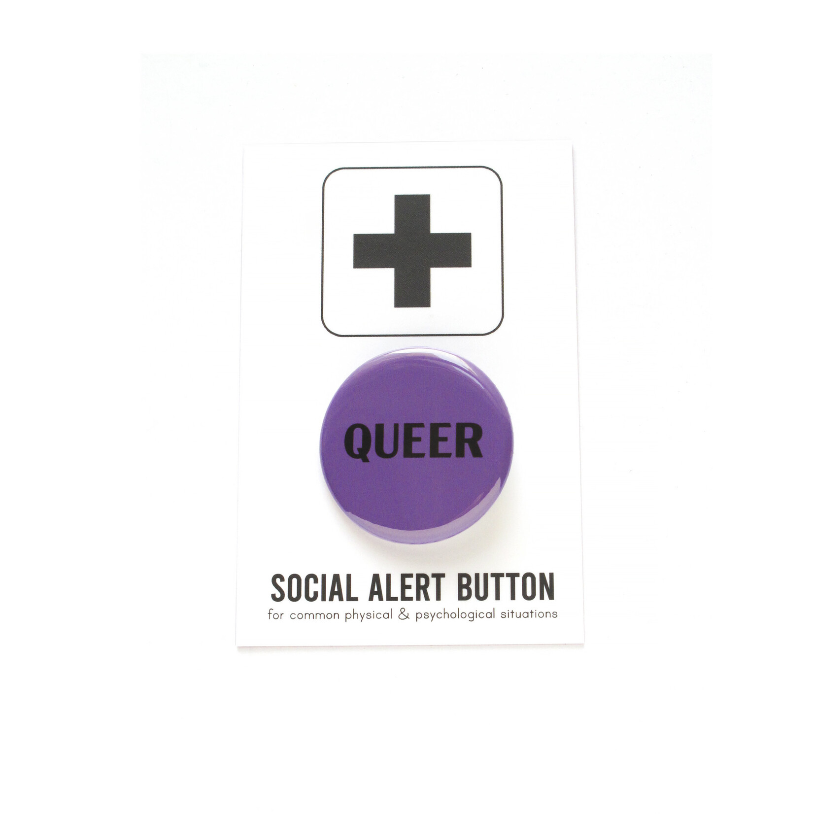 Word for Word Factory LGBTQ+ Pinback Button