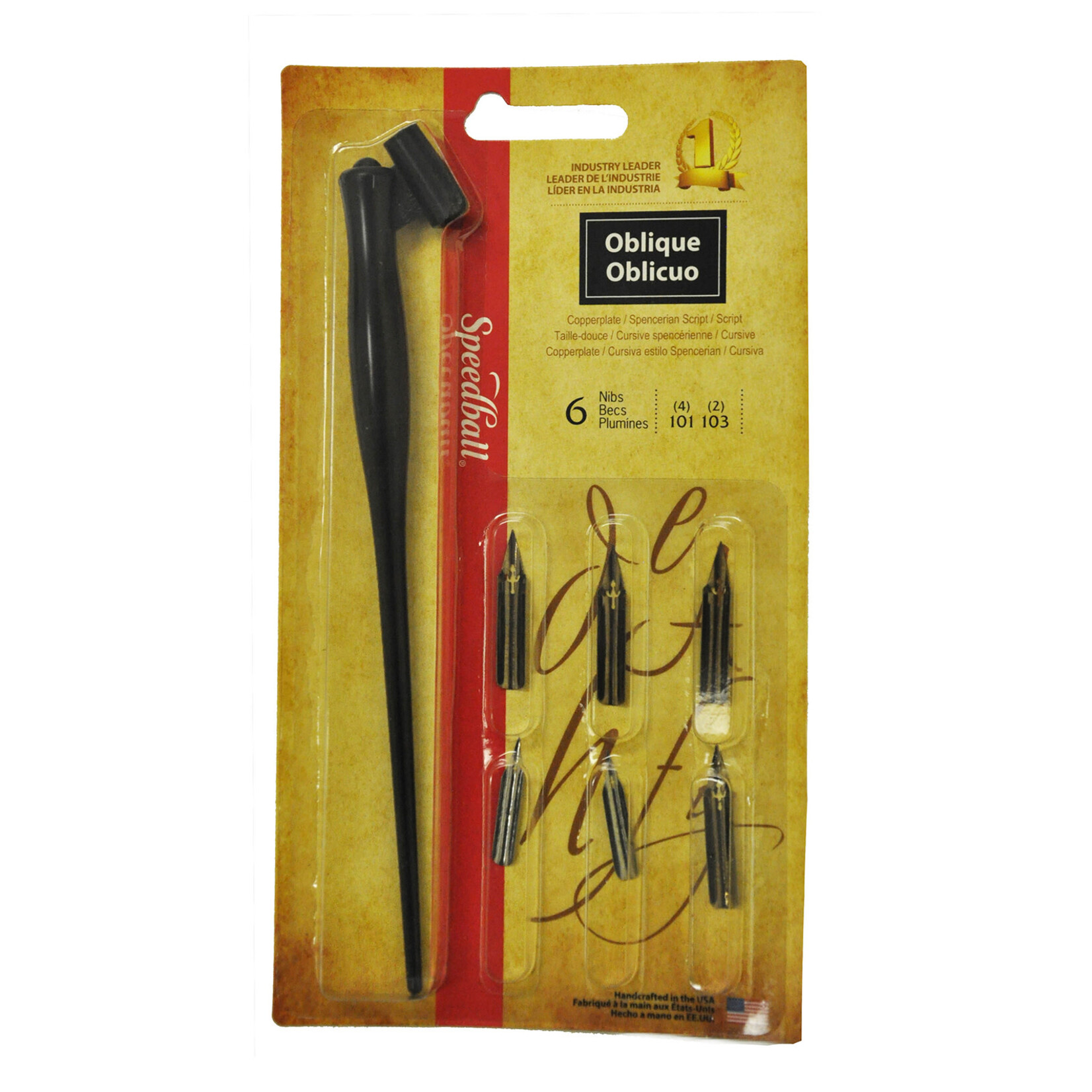 Speedball Speedball Oblique Pen Set