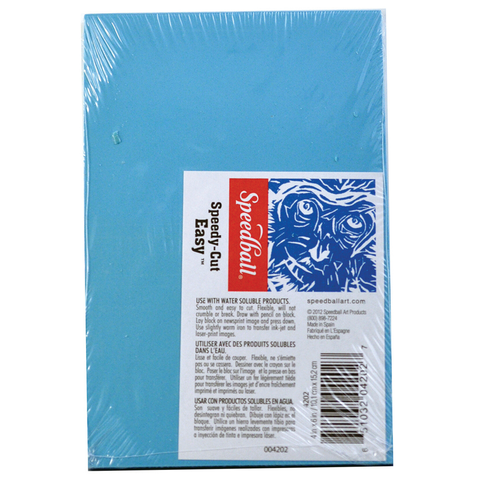 Speedball Speedball Speedy-Cut Blue Easy Block