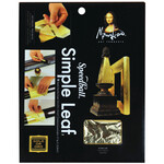 Speedball Mona Lisa Simple Leafing Sheets, 18 Pack