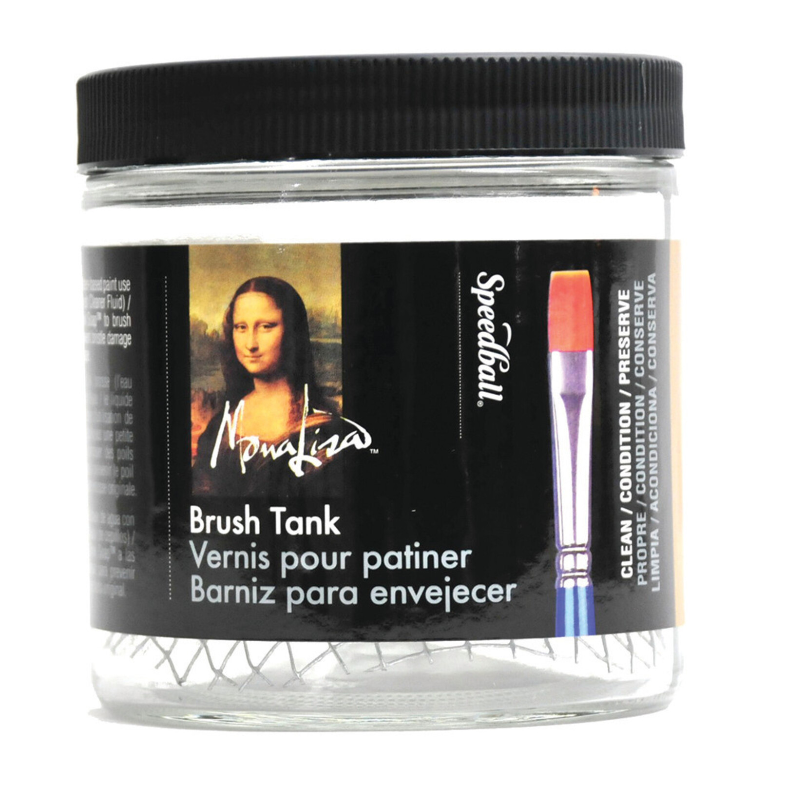 Speedball Mona Lisa Brush Cleaning Tank