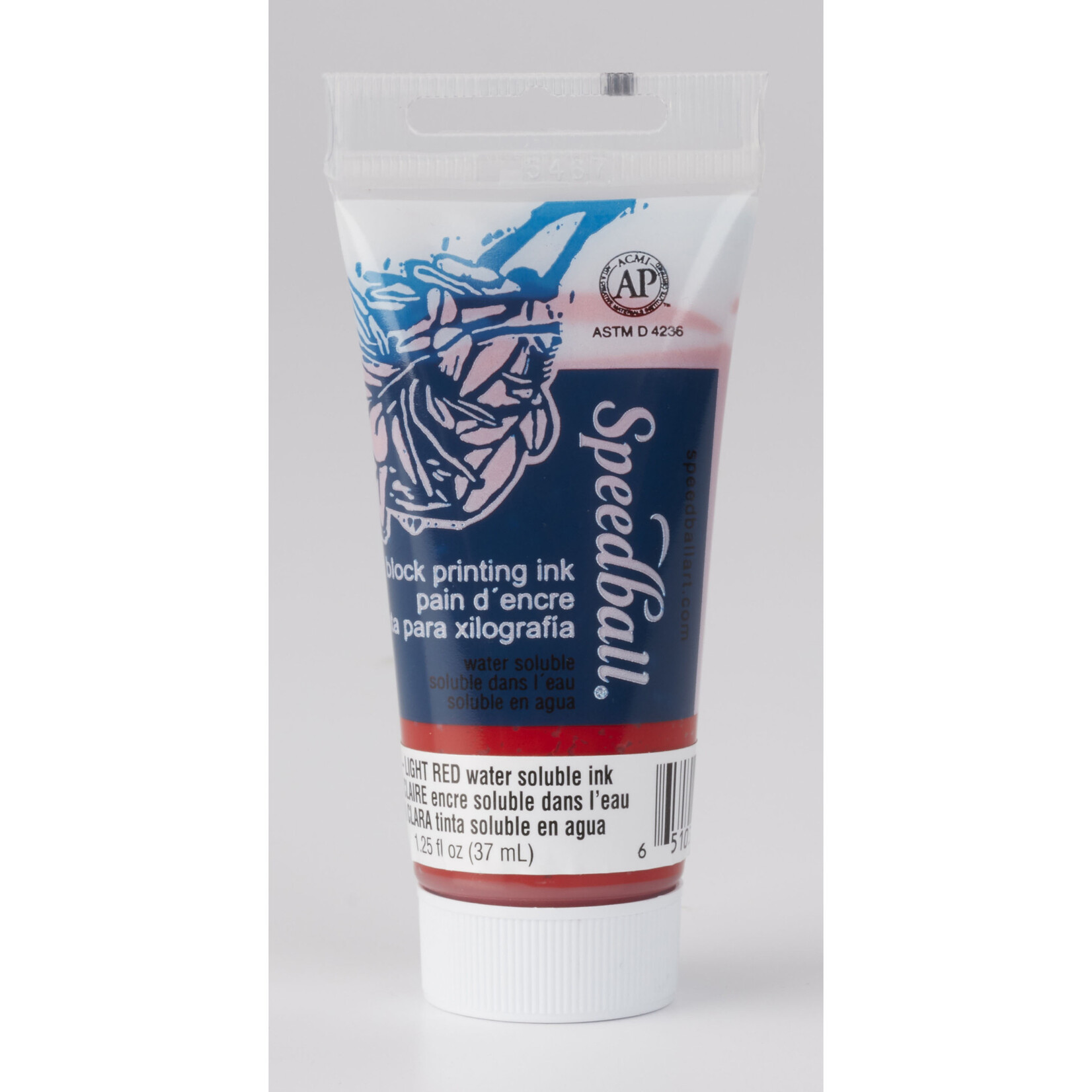 Speedball Speedball Water Soluble Block Printing Ink, Light Red 1.25oz
