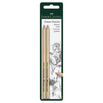 Faber-Castell VINYL ERASER PENCIL 2 PACK CARDED