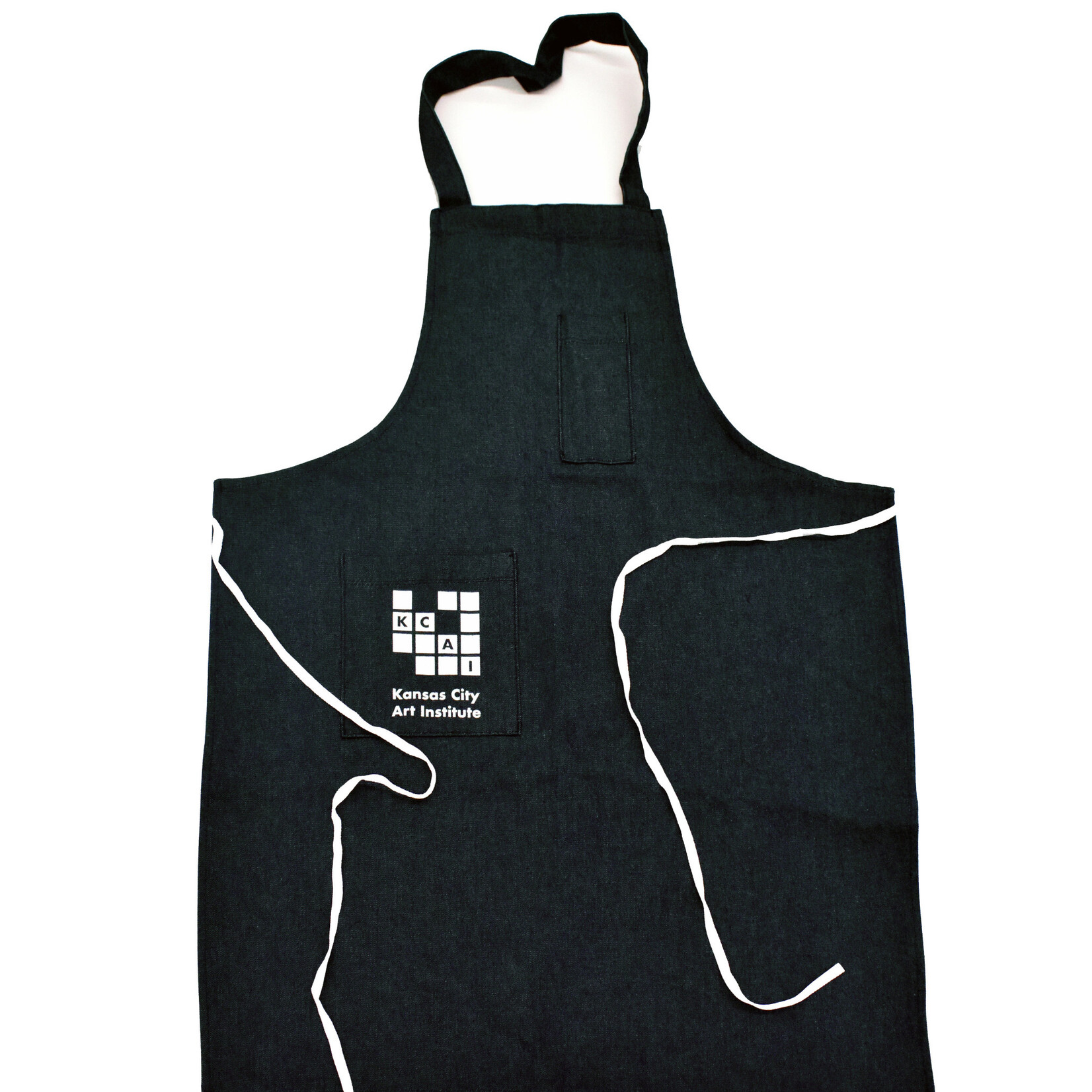 KCAI KCAI Grid Demin Apron