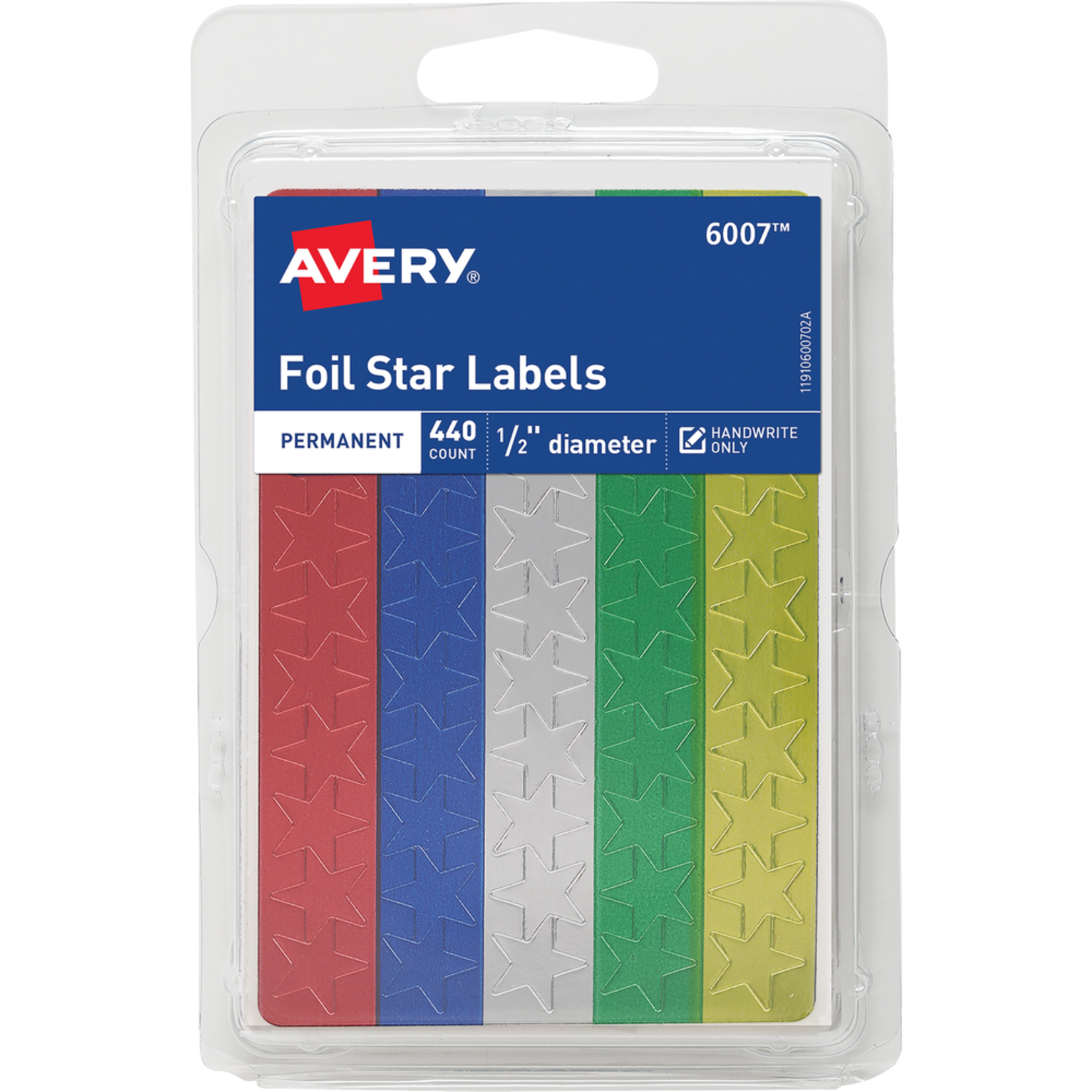 Avery Avery Foil Stars