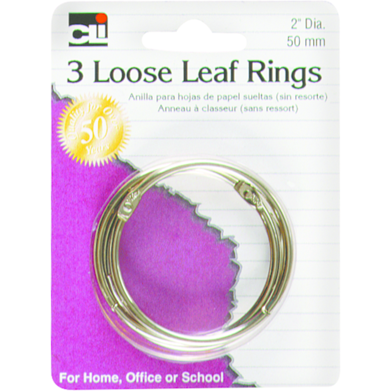 Charles Leonard Charles Leonard Loose Leaf Rings