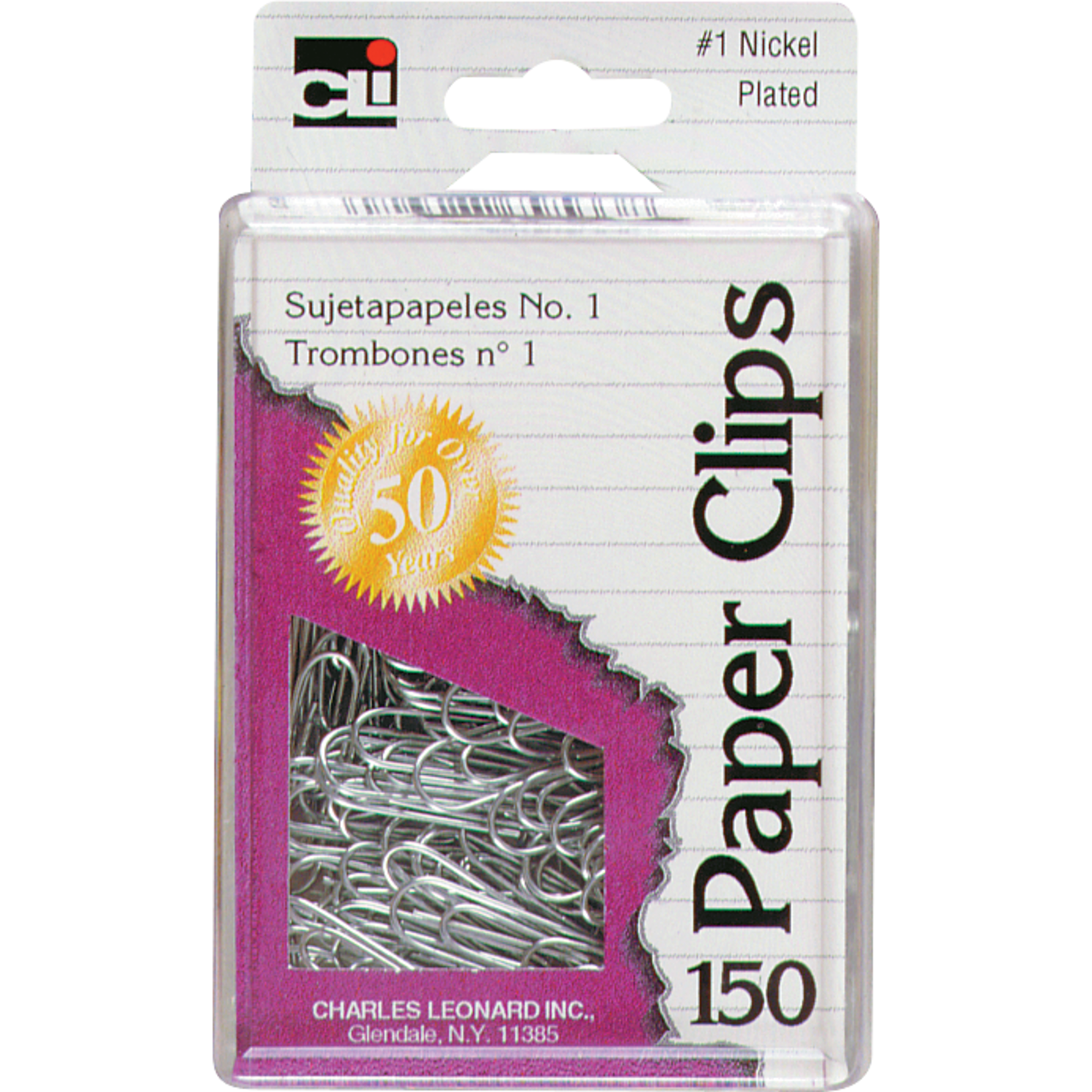 Charles Leonard Charles Leonard Paper Clips 150 Pack