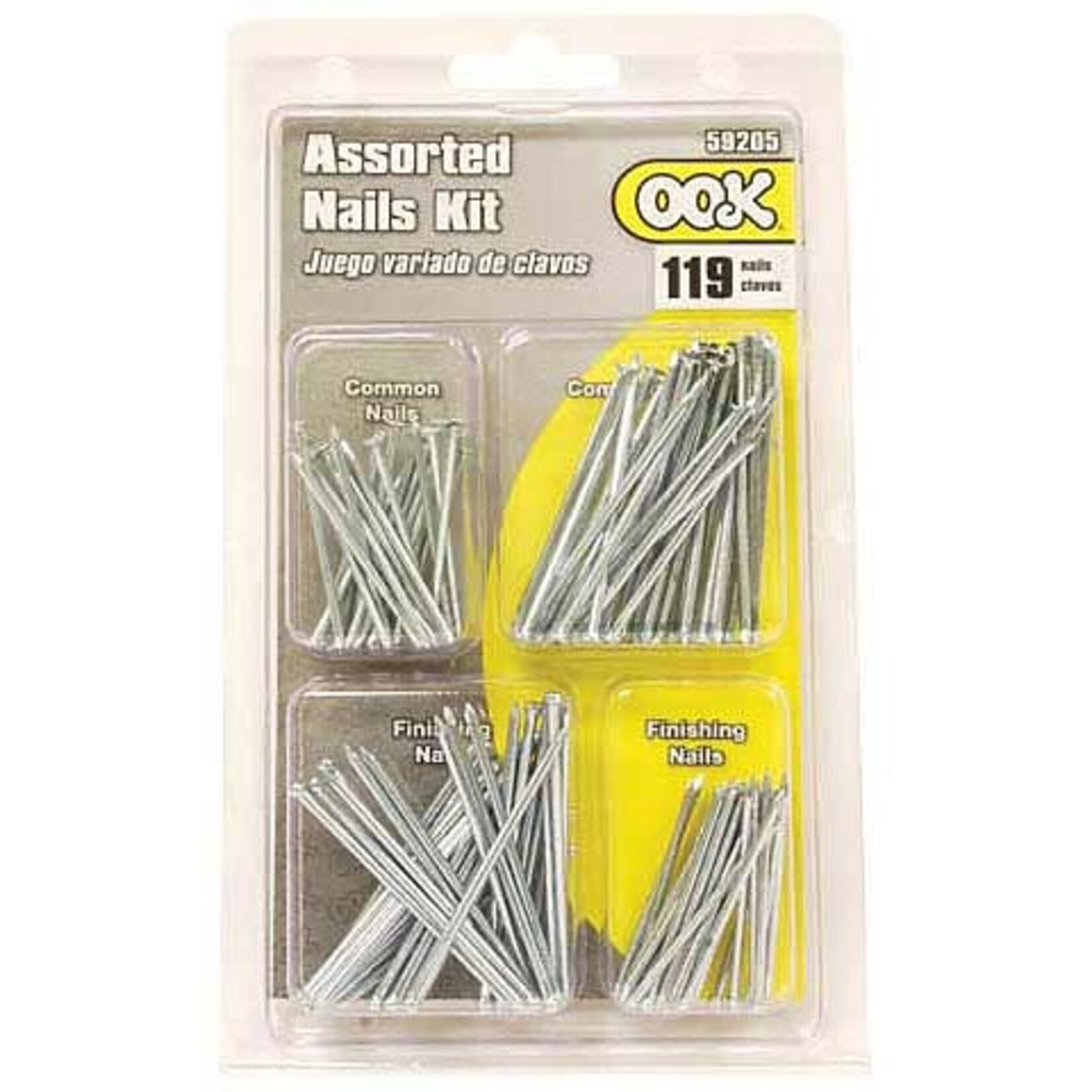 Ook Ook Nails Set, 119 Piece