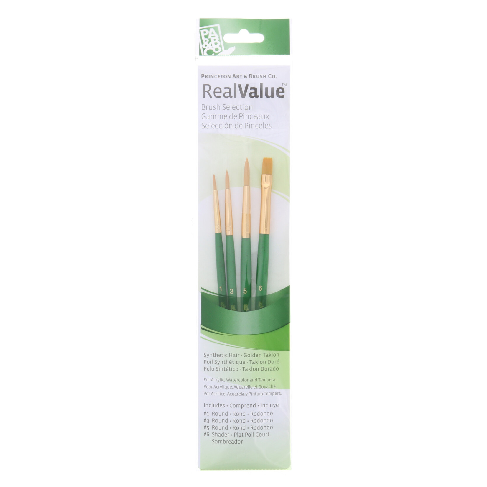 Princeton Princeton Value Brush 4 Brush Set