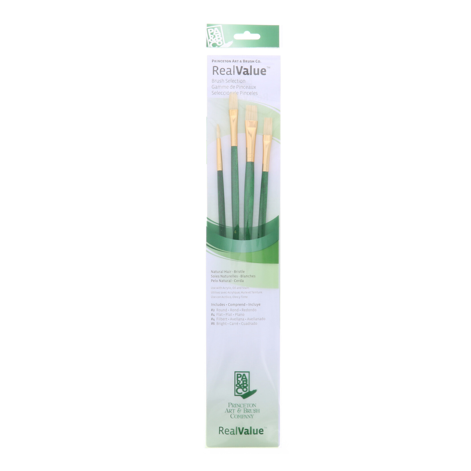 Princeton Princeton Value Brush 4 Brush Set