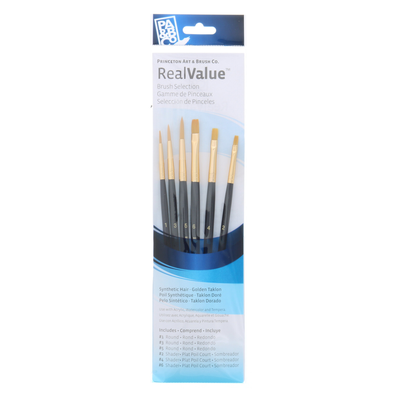 Princeton Princeton Value Brush 6 Brush Set