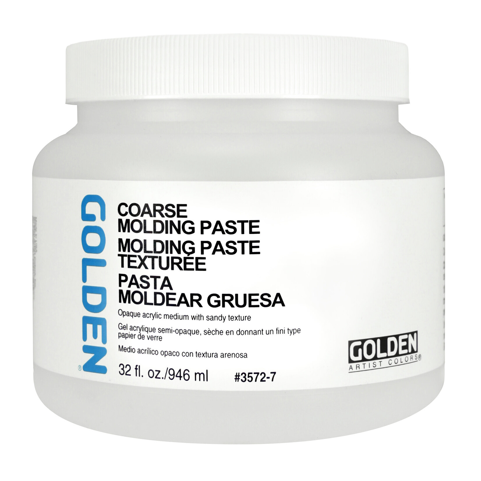 Golden Golden Modeling Paste, Coarse, 32oz