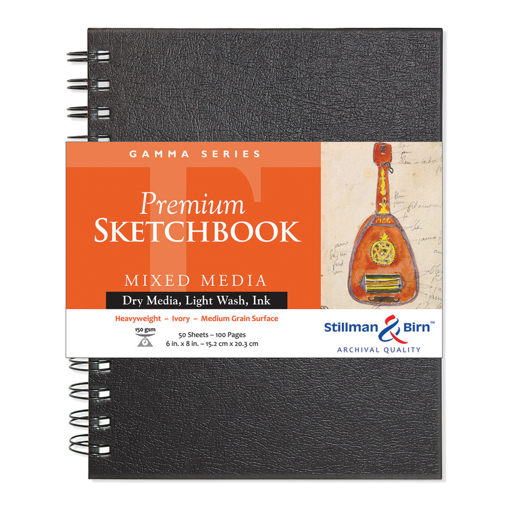 Stillman & Birn Stillman & Birn Gamma Wirebound Sketchbook