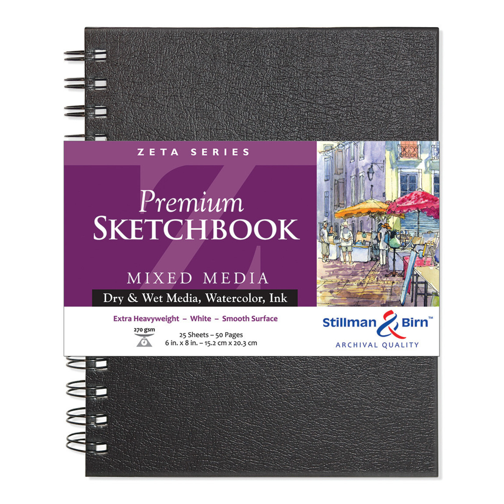 Stillman & Birn Zeta Wirebound Sketch Book