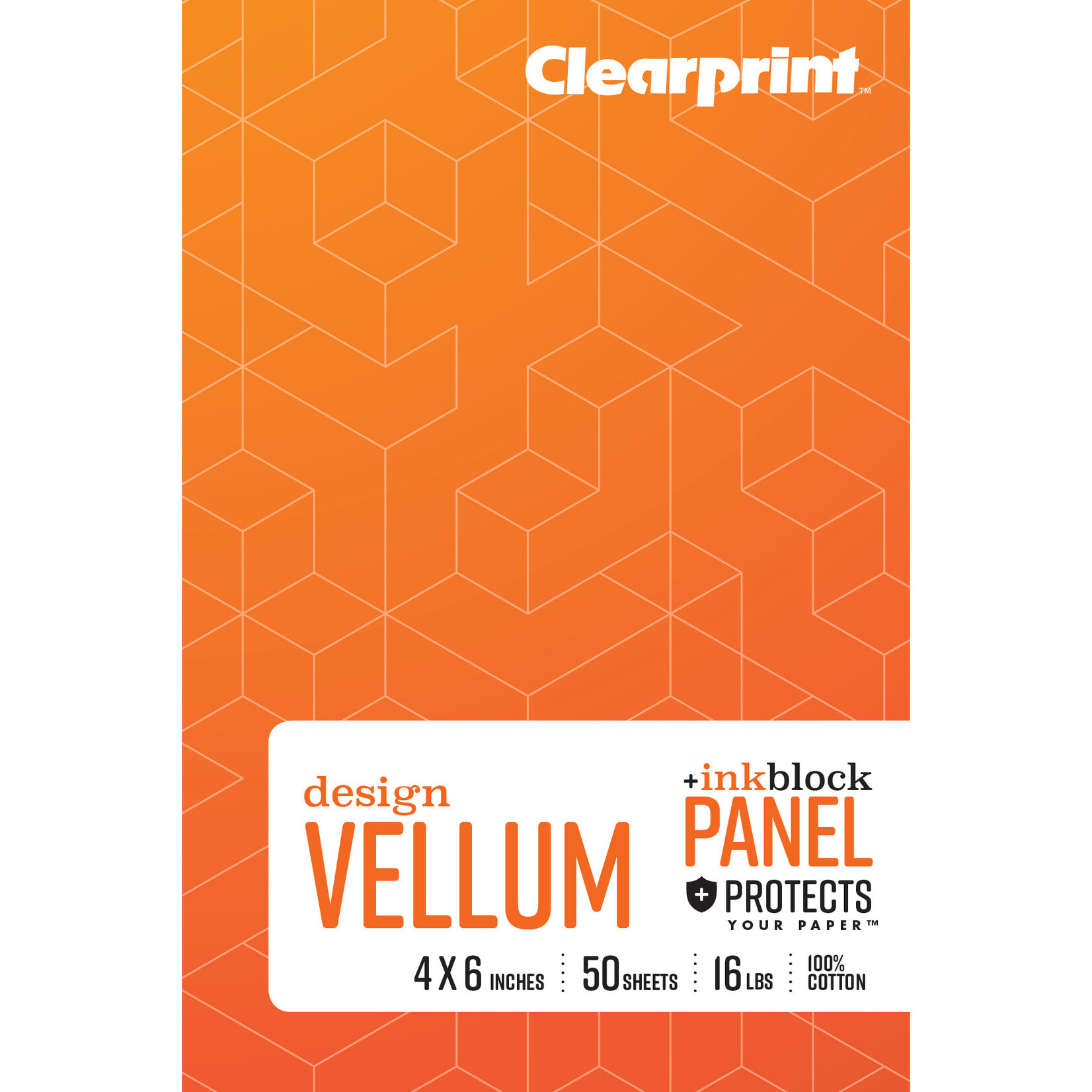 Chartpak Clearprint Vellum Plain Sketch Book